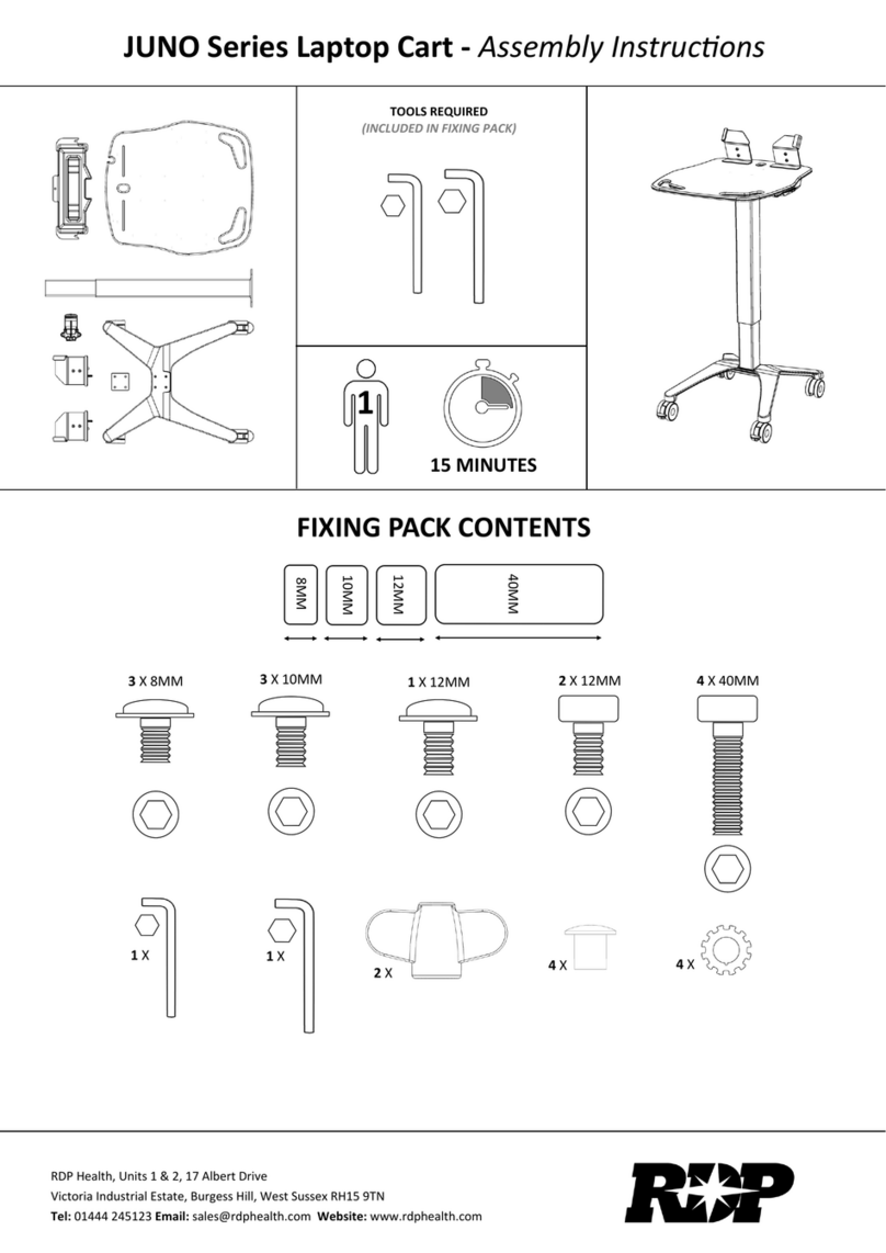 RDP JUNO Series Assembly instructions