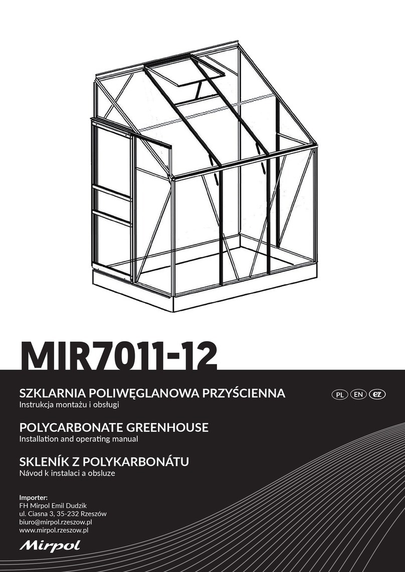 Mirpol MIR7011-12 Installation and operating manual
