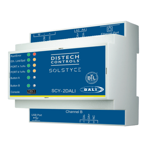 Distech Controls SOLSTYCE Series installation guide Distech Controls SOLSTYCE Series installation guide