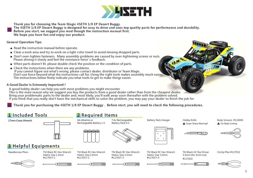 Team Magic 4SETH manual