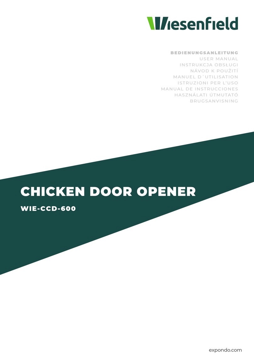 Wiesenfield WIE-CCD-600 user manual
