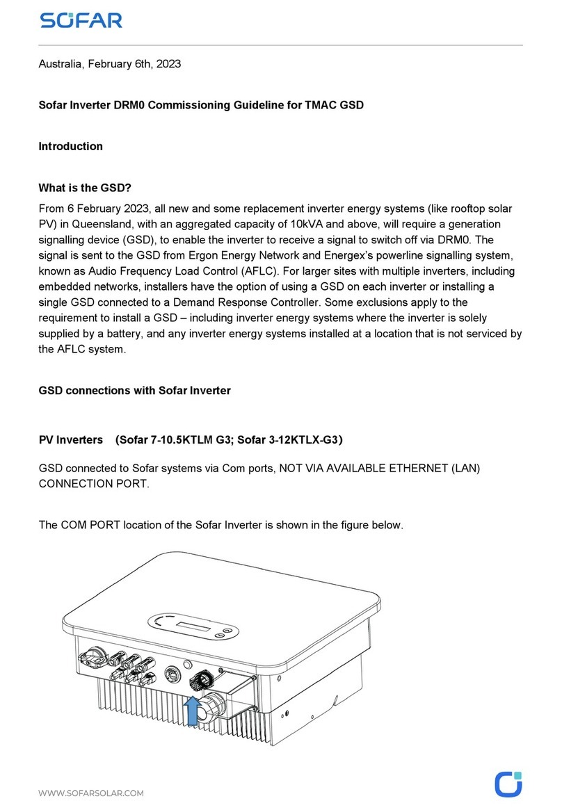 Sofar DRM0 Reference manual Sofar DRM0 Reference manual