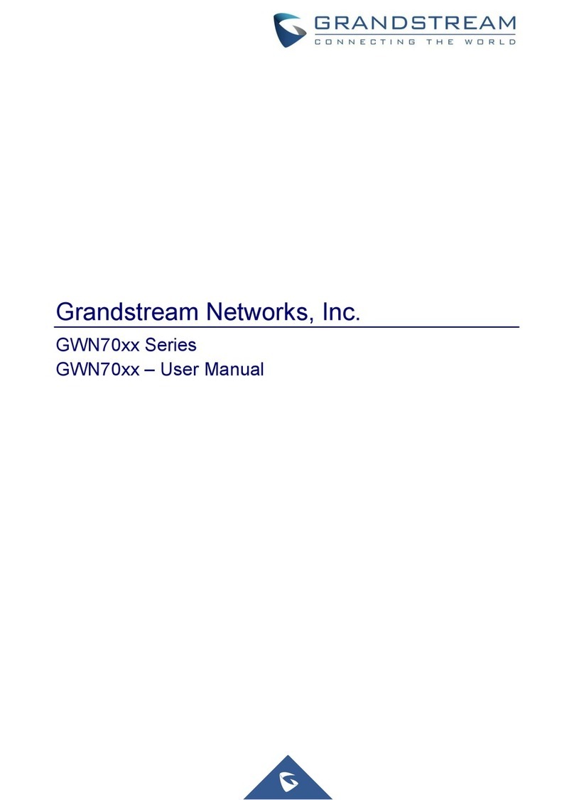 Grandstream Networks GWN70 Series user manual