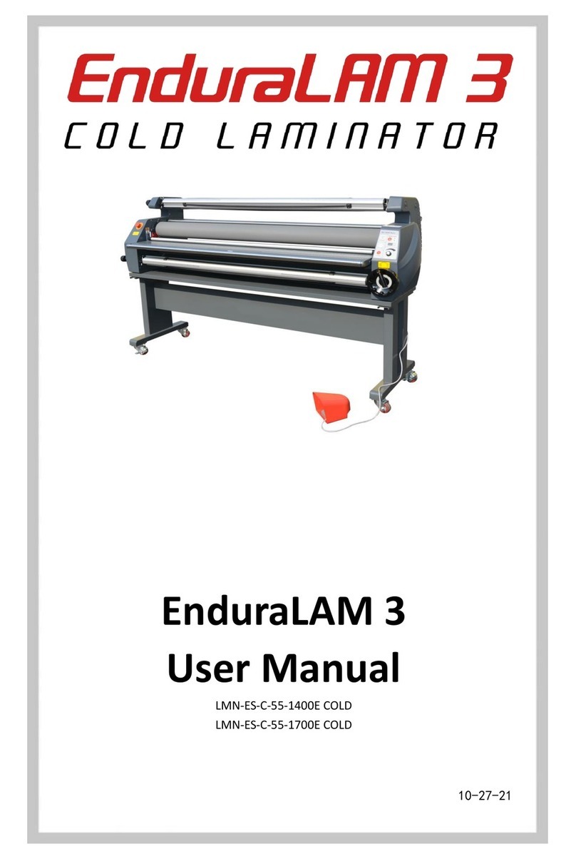SignWarehouse EnduraLAM 3 user manual