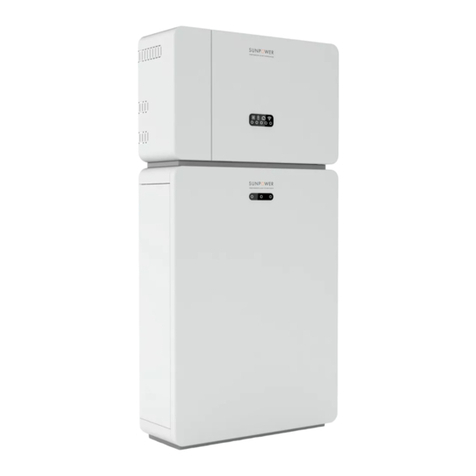 Sun Power RESERVE-BAT-1-DC-10.1-INT Quick installation guide Sun Power RESERVE-BAT-1-DC-10.1-INT Quick installation guide