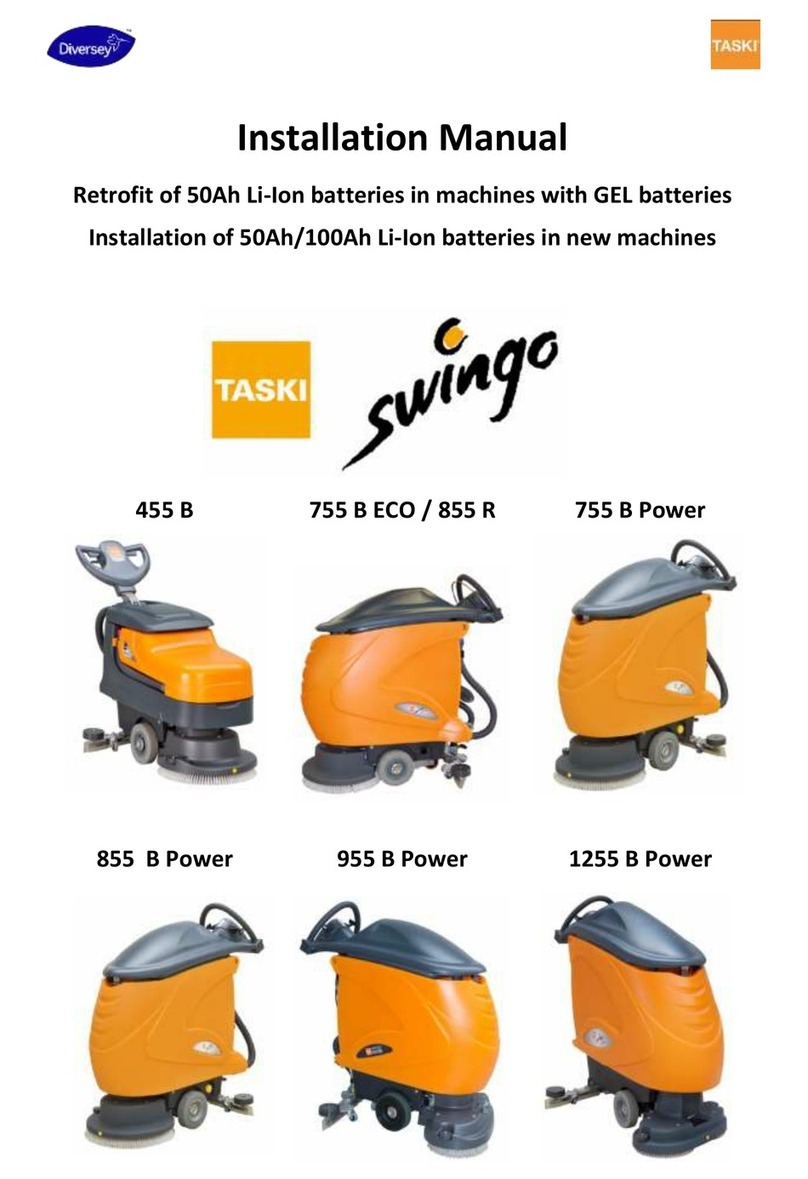 diversey TASKI swingo 455 B User manual