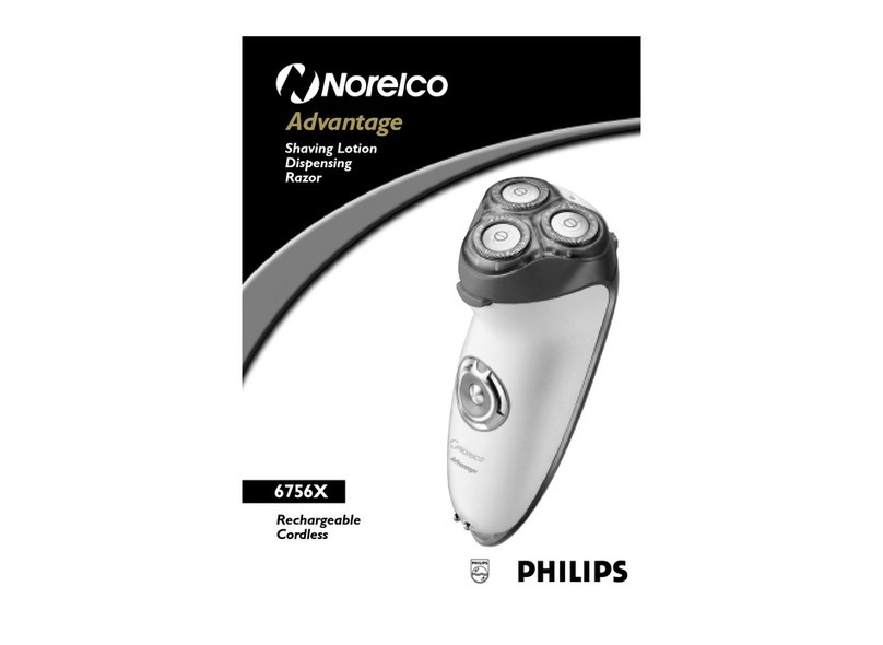 Philips Norelco Advantage 6756X User manual