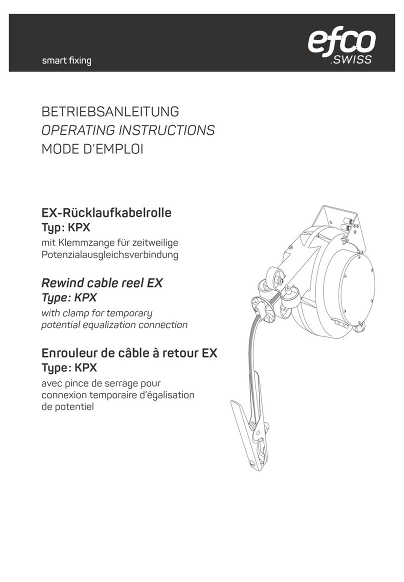 Efco KPX operating instructions