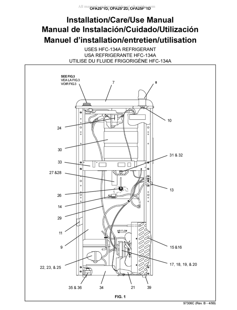Elkay OFA25 1D Series Installation manual Elkay OFA25 1D Series Installation manual
