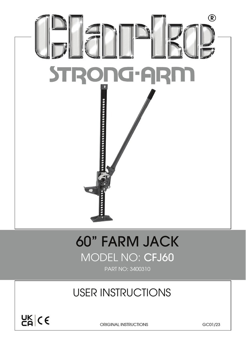 Clarke CFJ60 User manual