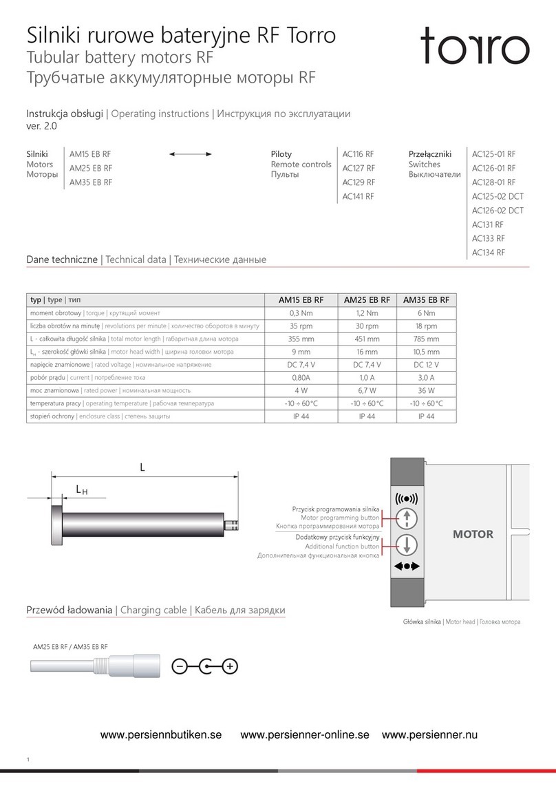 Torro AM15 EB RF User manual