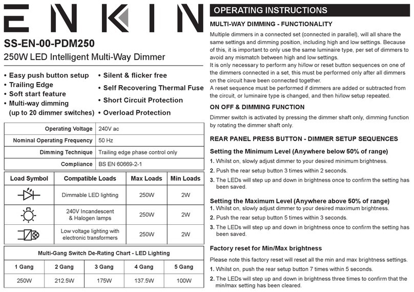 ENKIN SS-EN-00-PDM250 quick start guide