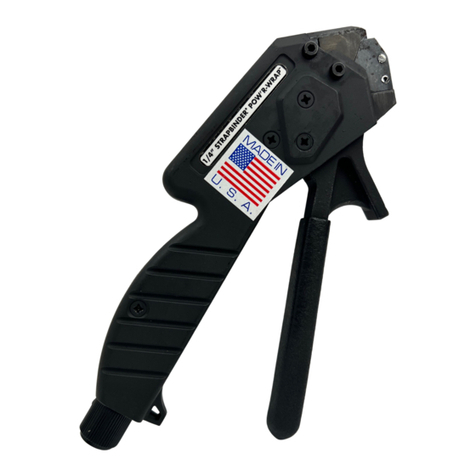 STRAPBINDER POW'R-WRAP TOOL HBPW8201 instructions