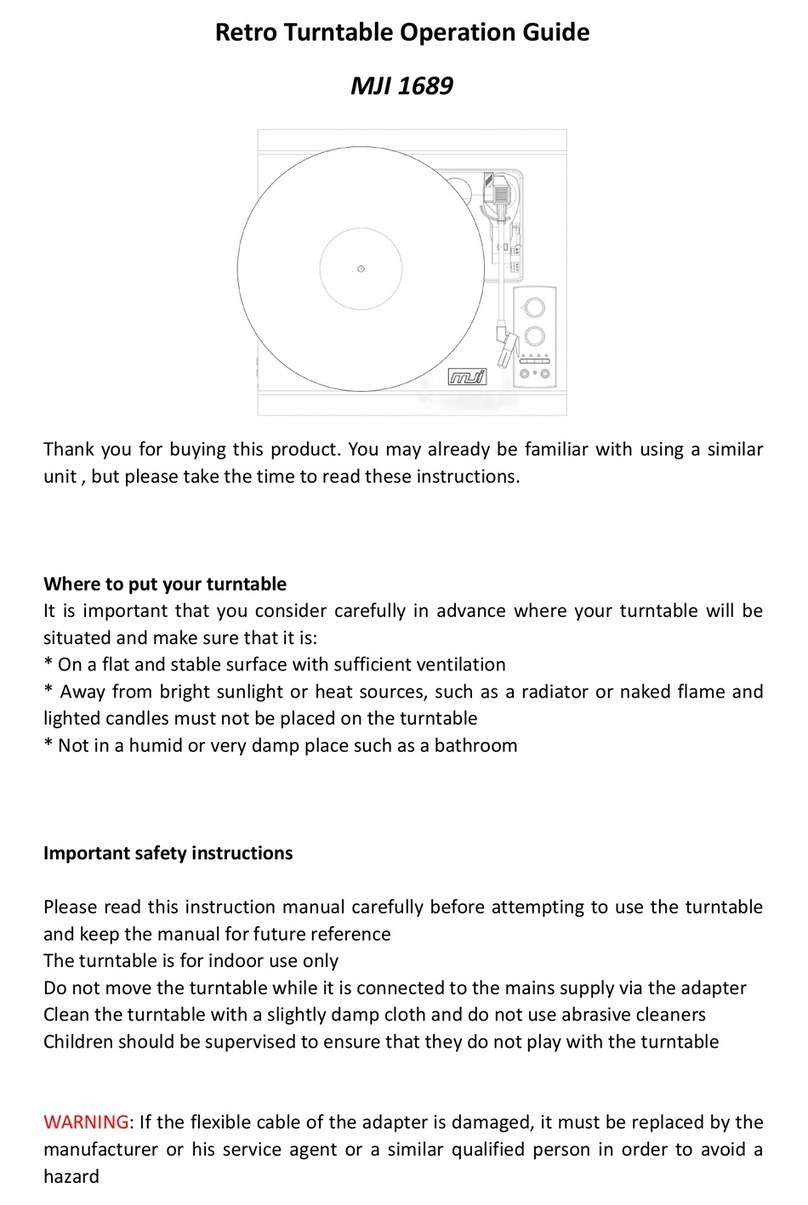 MJI 1689 Operation guide