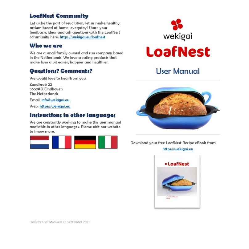 WEKIGAI LoafNest user manual
