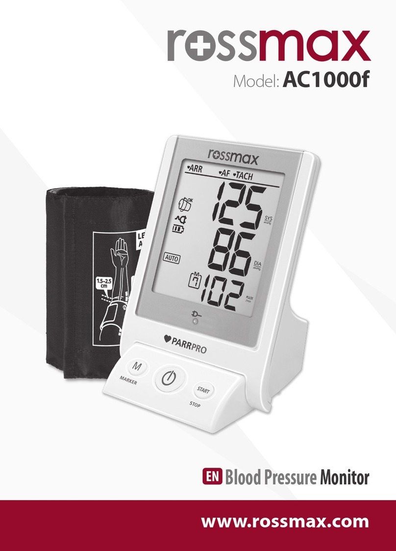 Rossmax AC1000f User manual