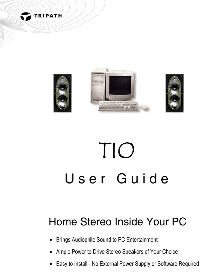 TRIPATH TIO user guide