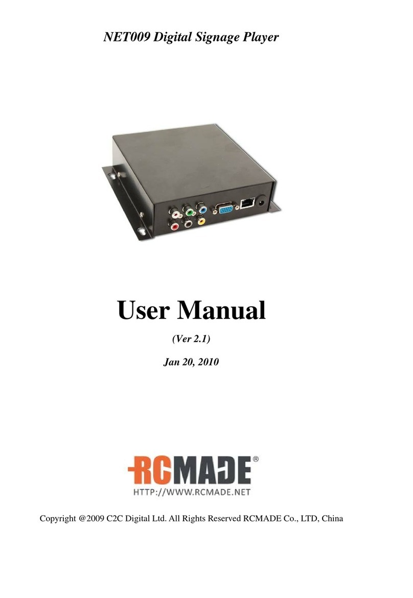RCMADE NET009 user manual