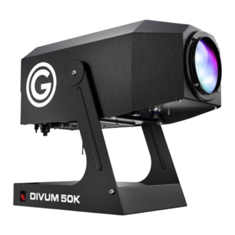 SunlandOptics GOBOSERVICE DIVUM 50K instruction manual