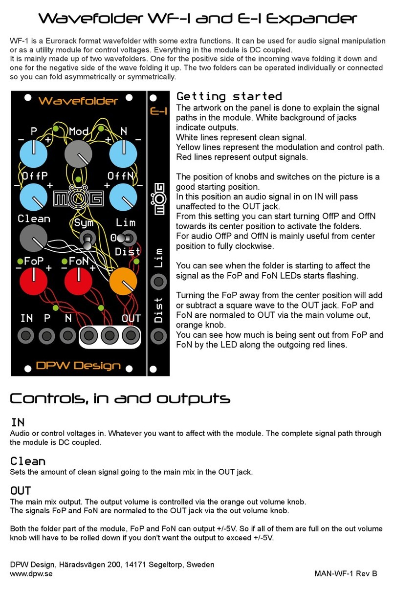 DPW Design Wavefolder WF-1 manual