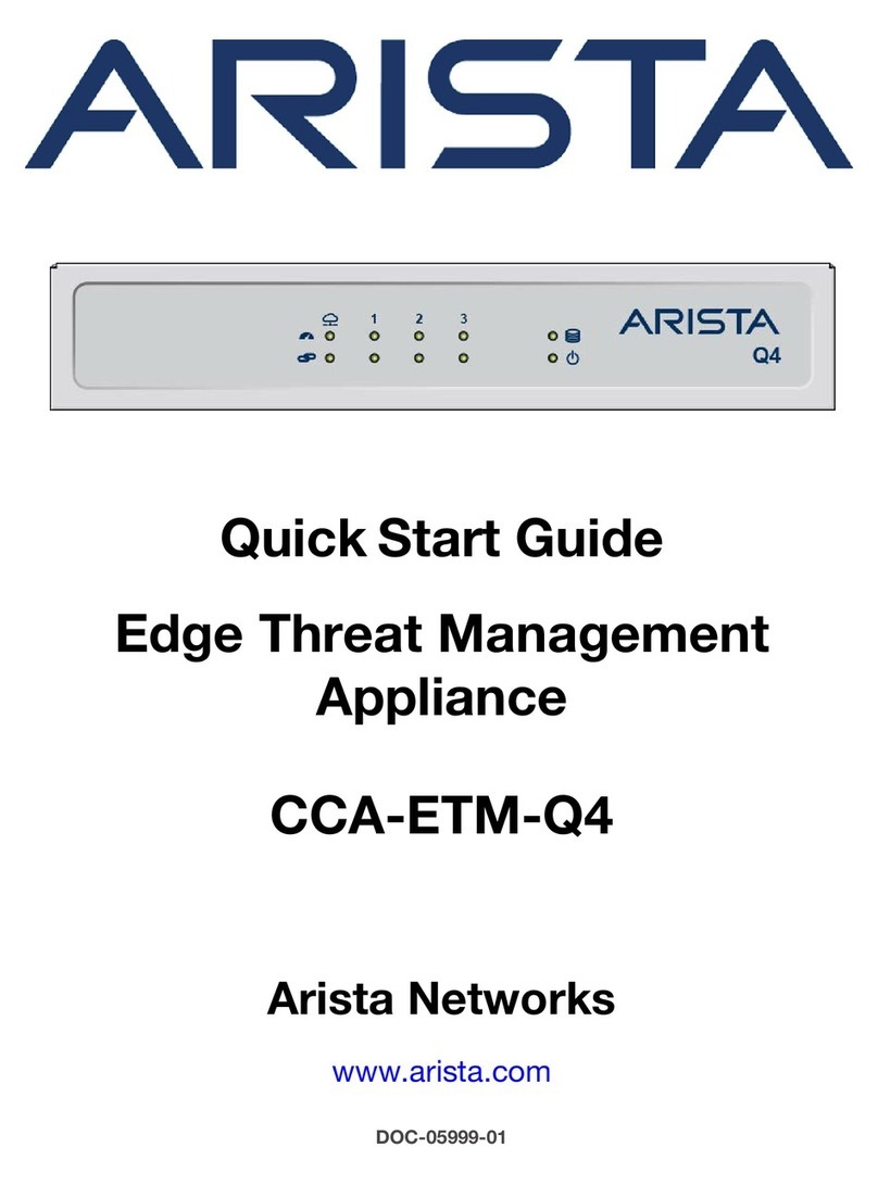 Arista CCA-ETM-Q4 quick start guide Arista CCA-ETM-Q4 quick start guide
