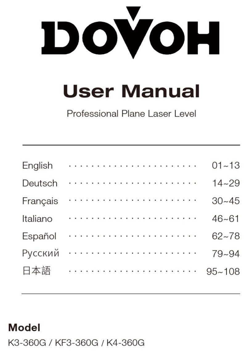 DOVOH K3-360G User manual