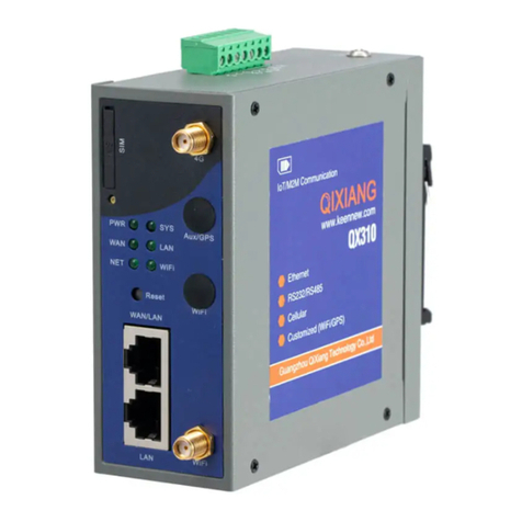Qixiang Technology QX310 Installation and configuration quick guide