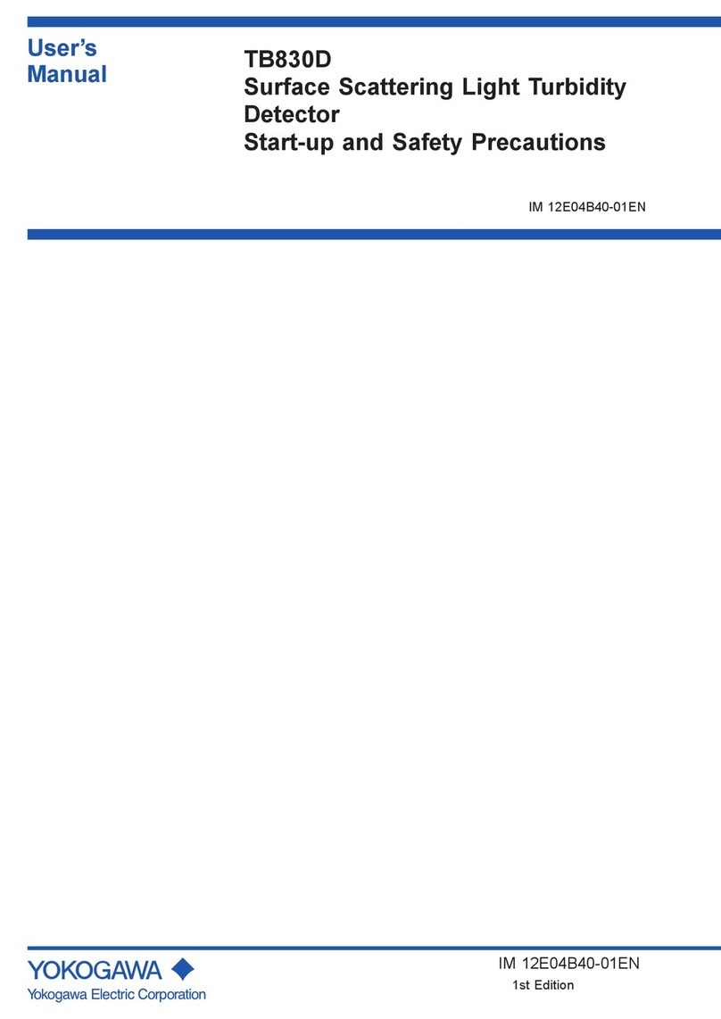 YOKOGAWA TB830D Installation manual