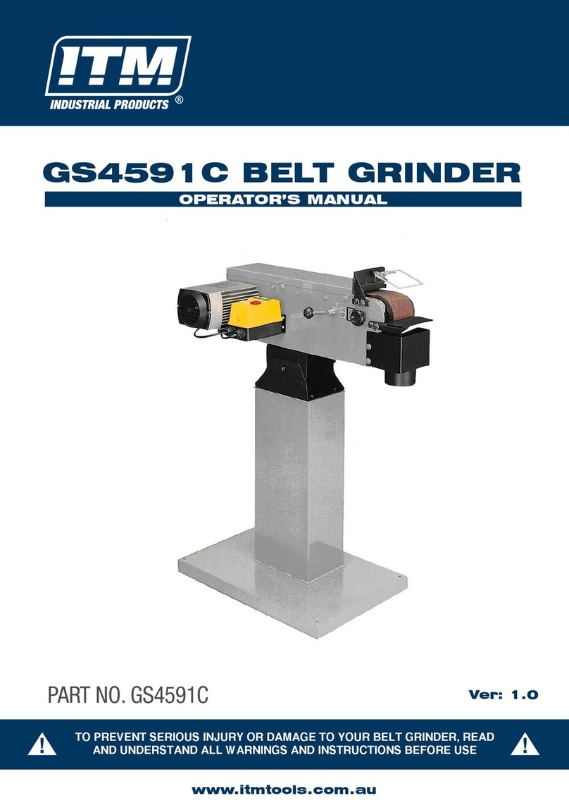 Itm GS4591C Operator's manual