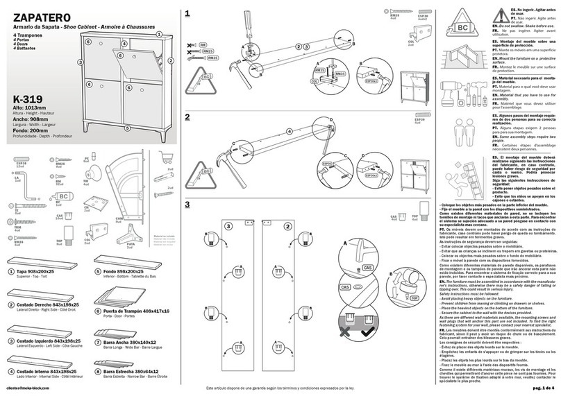 MEKA-BLOCK K-319 quick start guide