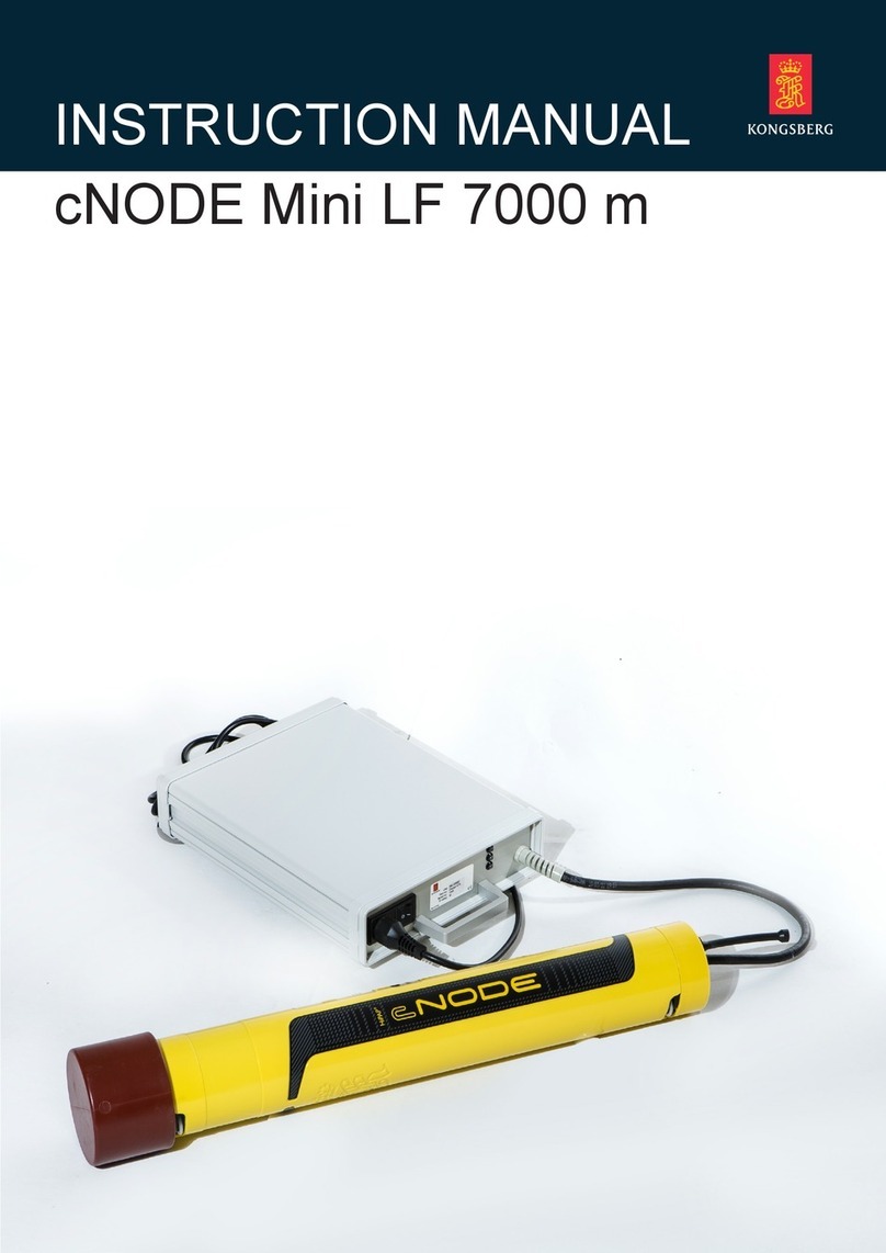 Kongsberg cNODE Mini LF 7000 m instruction manual
