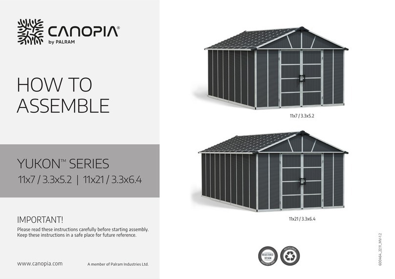 Palram Canopia YUKON Series Administrator Guide Palram Canopia YUKON Series Administrator Guide