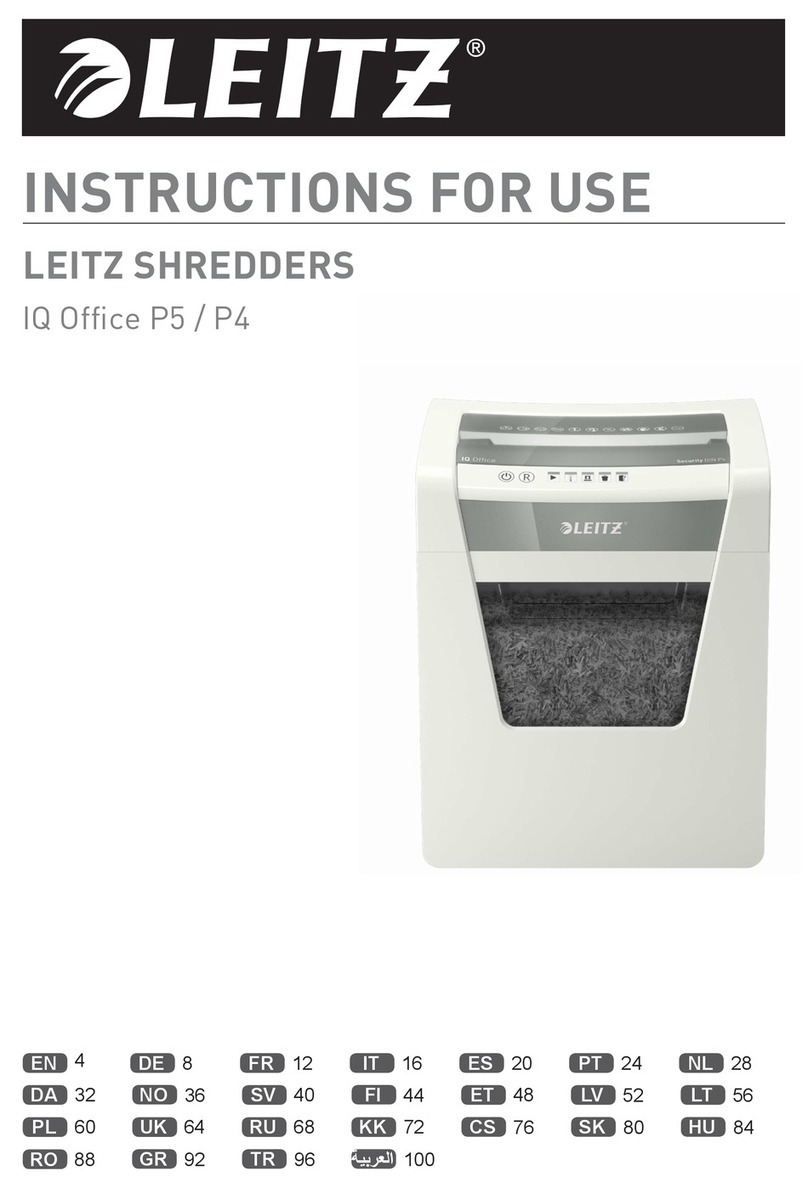 LEITZ IQ Office P5 Instructions for use