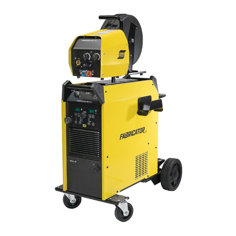 ESAB Fabricator EM 401i User manual