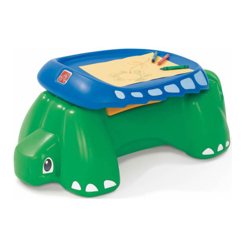 Step 2 Sit & Doodle Turtle Desk 890700 quick start guide Step 2 Sit & Doodle Turtle Desk 890700 quick start guide