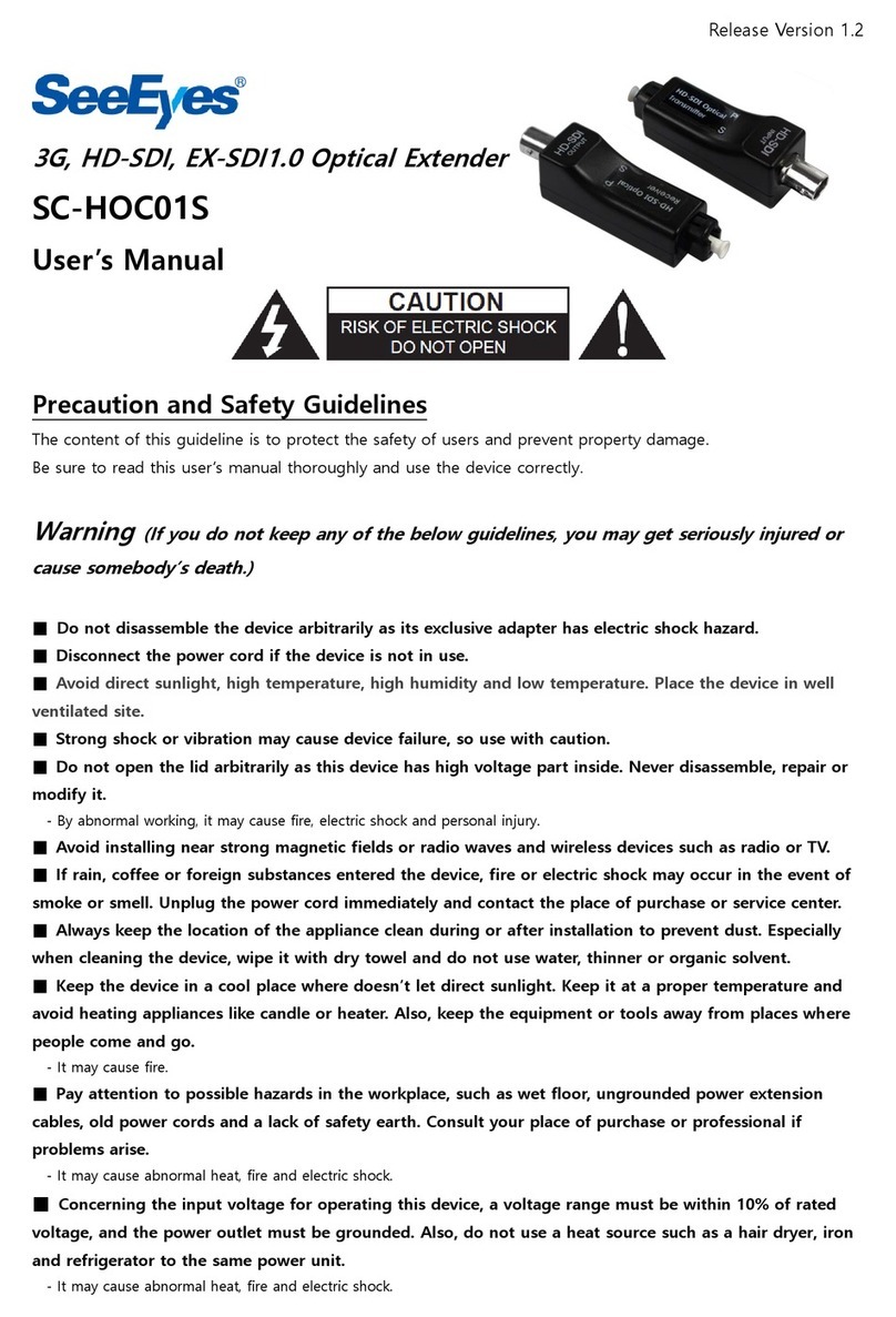 SeeEyes SC-HOC01S user manual
