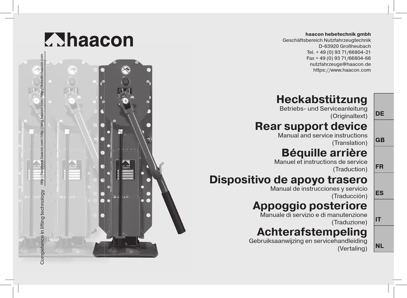 haacon S 2000 Plus User manual and service instructions