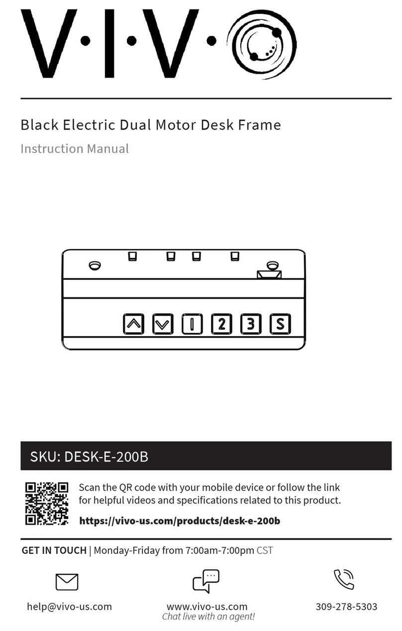Vivo DESK-E-200B instruction manual Vivo DESK-E-200B instruction manual