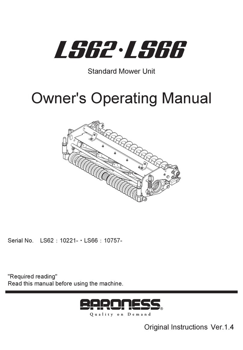 Baroness LS62 Owner's operating manual