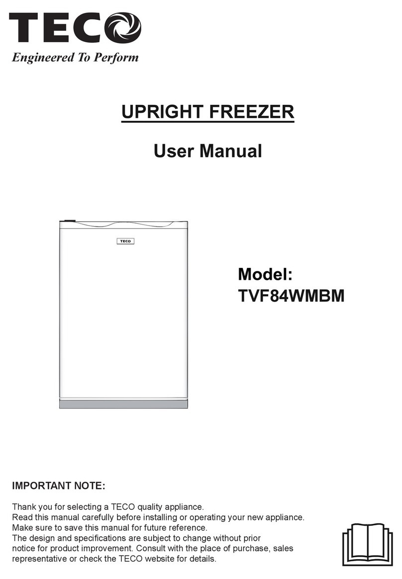 TECO TVF84WMBM user manual