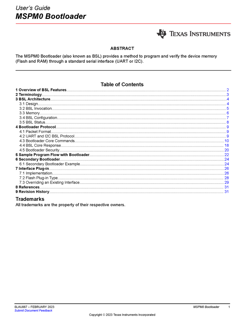 Texas Instruments MSPM0 user guide