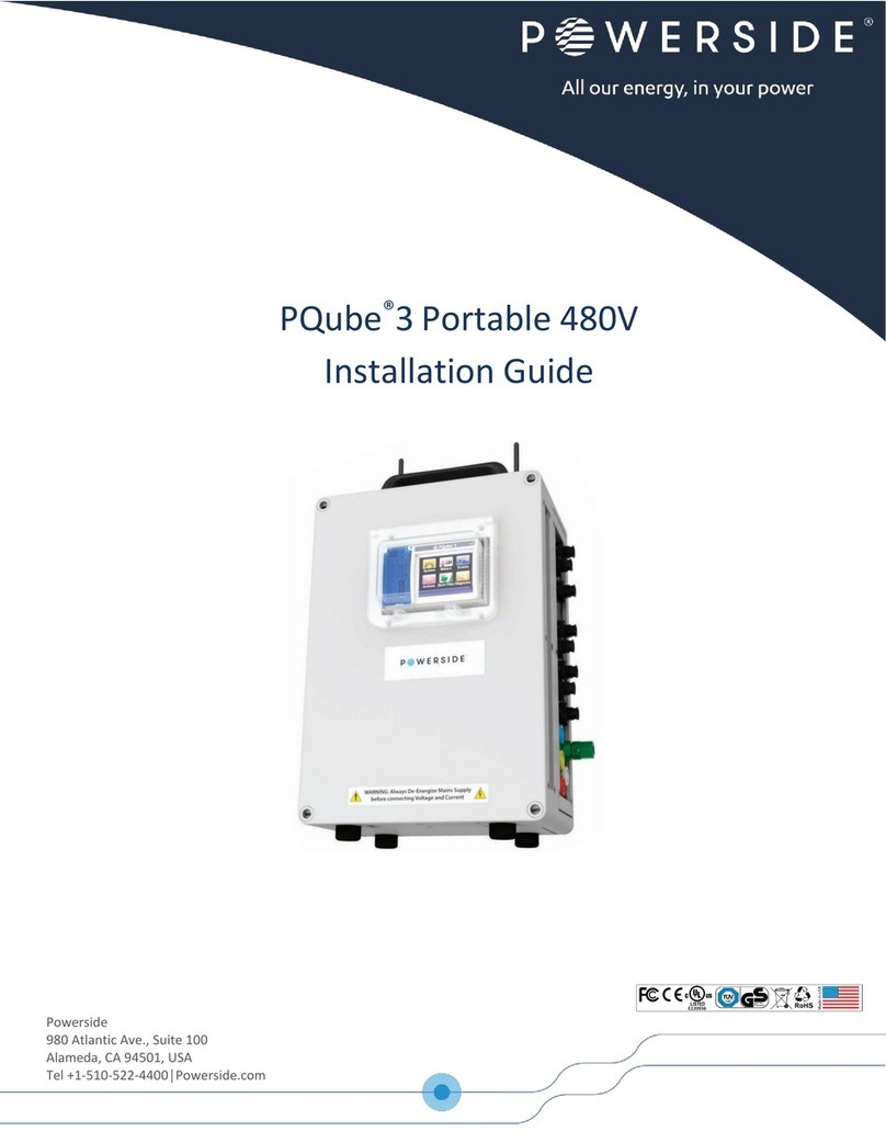 POWERSIDE PQube 3 installation guide