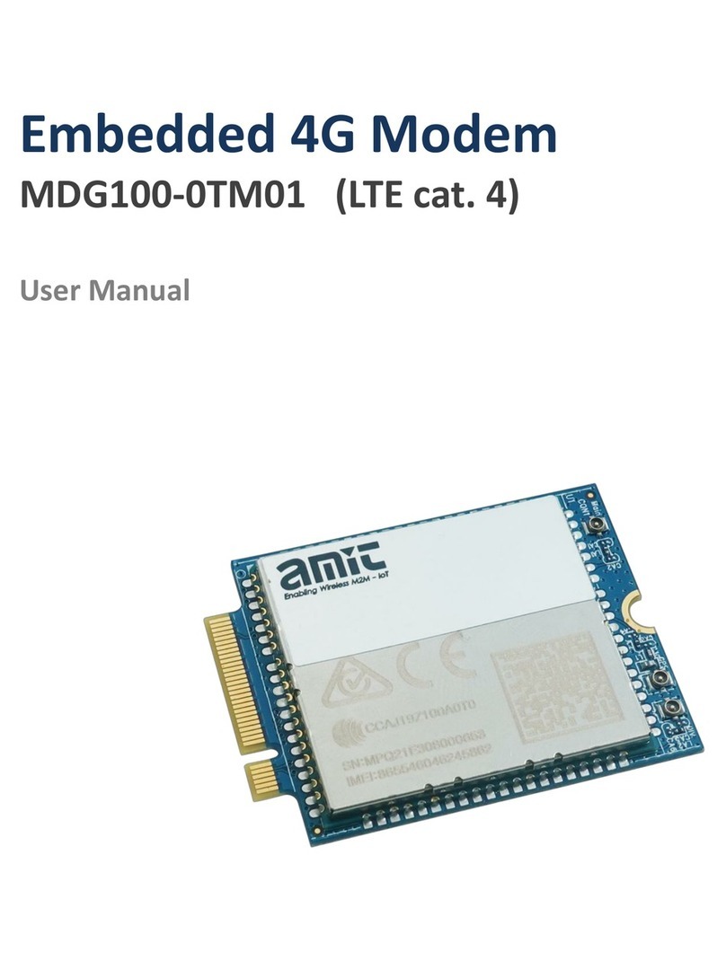 Amit MDG100-0TM01 user manual