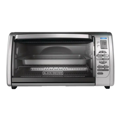 Black & Decker CTO6335SC User manual