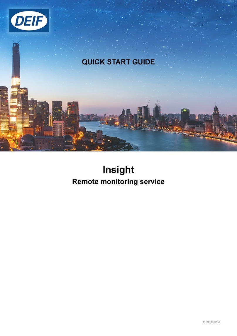 Deif Insight quick start guide