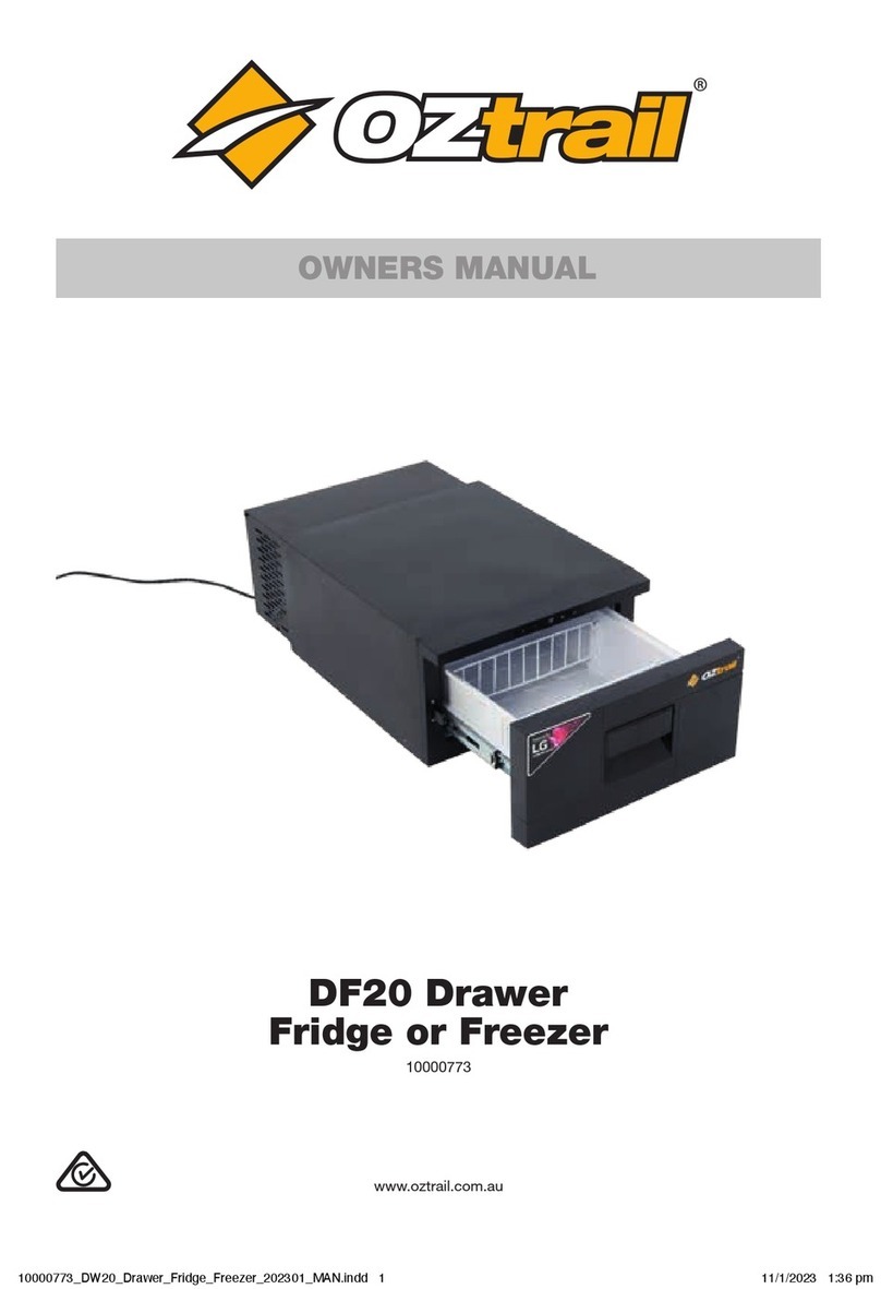 OZtrail DF20 owner's manual