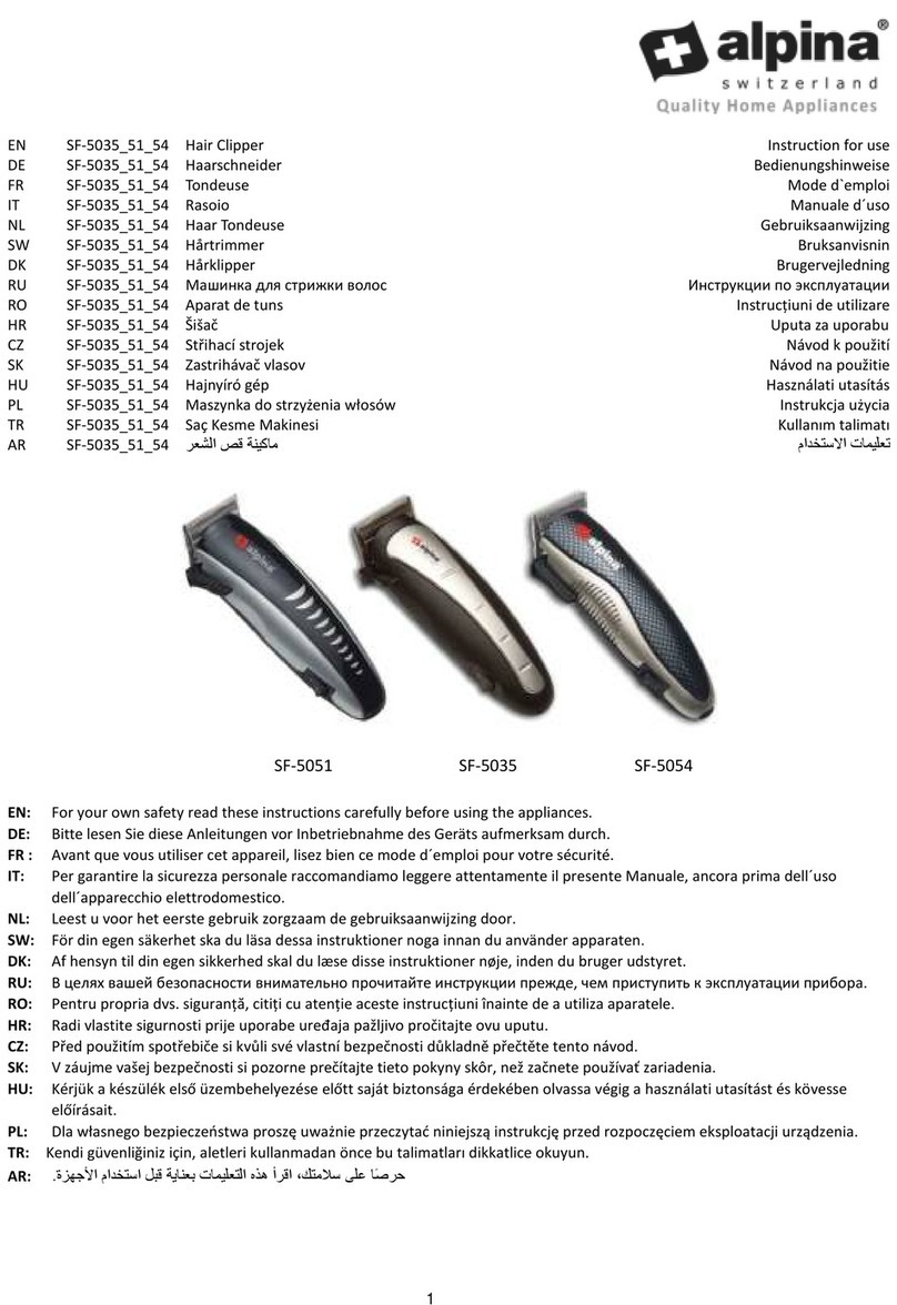 Alpina SF-5051 Instructions for use