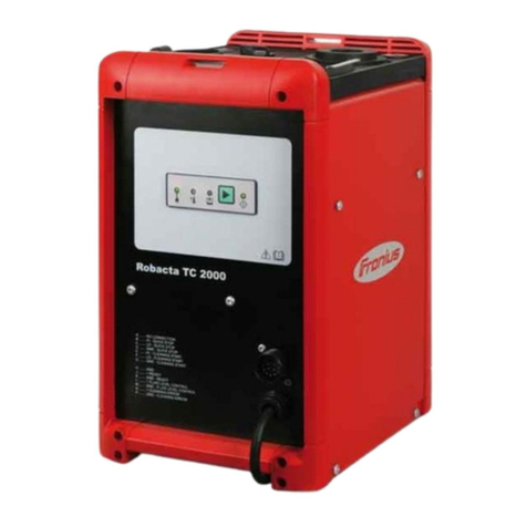 FRO­NIUS Robacta TC 2000 ext. operating instructions