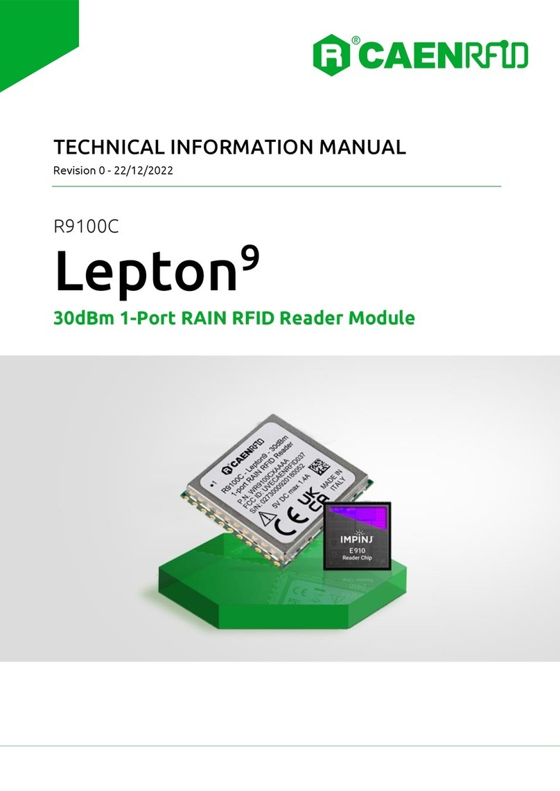 caenrfid Lepton9 R9100C Technical document