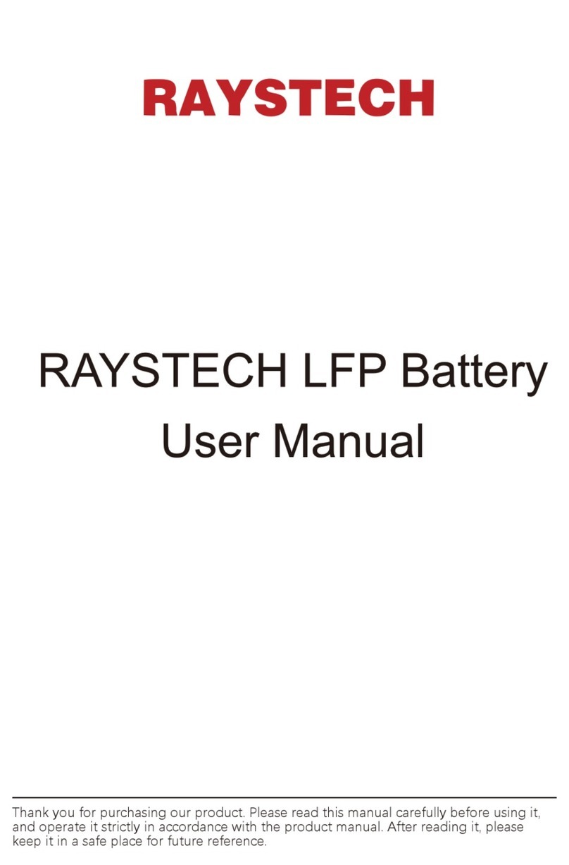 RAYSTECH LFP Battery S Series user manual